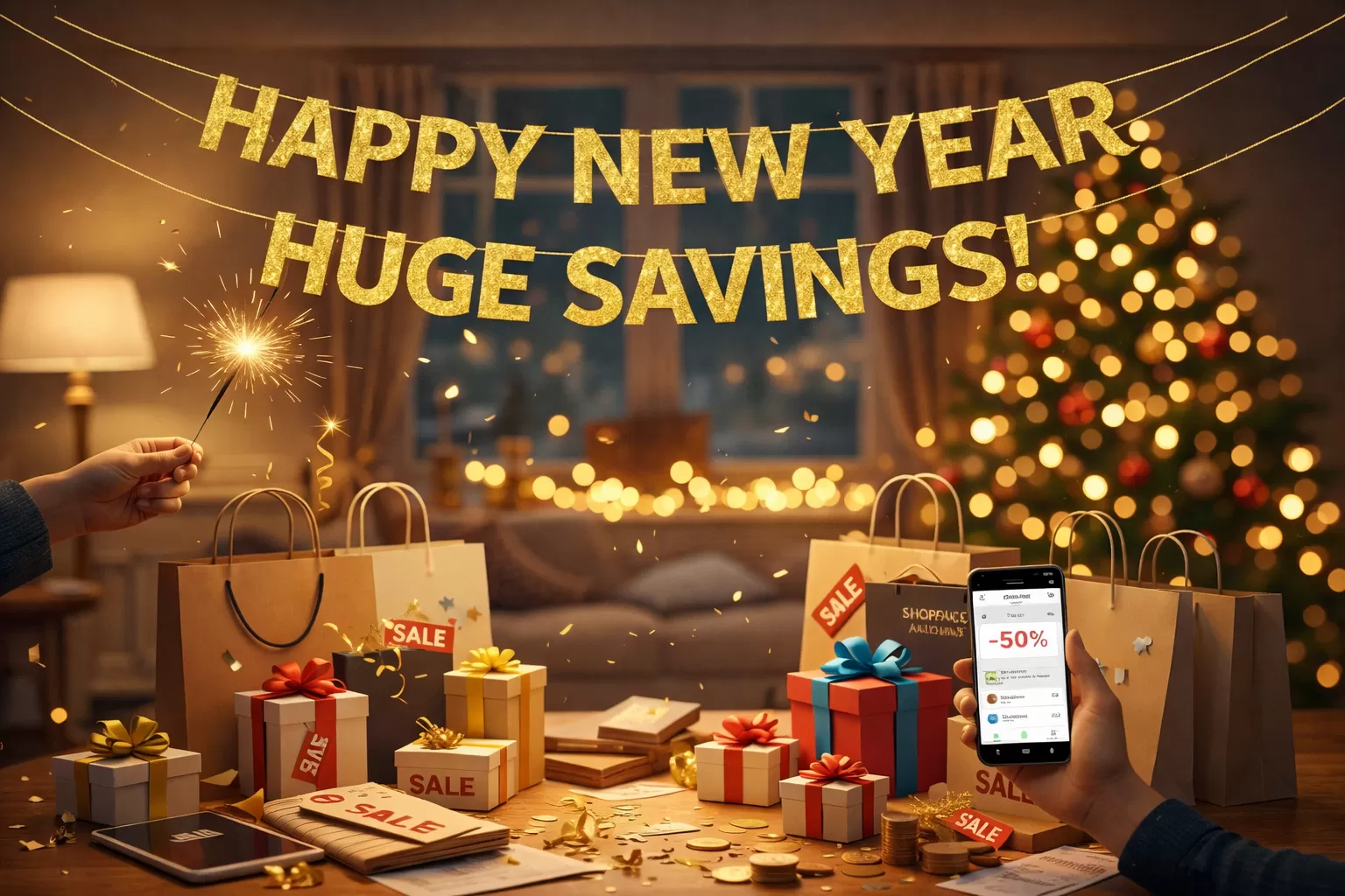 Happy New Year! Celebrate Smart Savings with Shoppingspout Australia